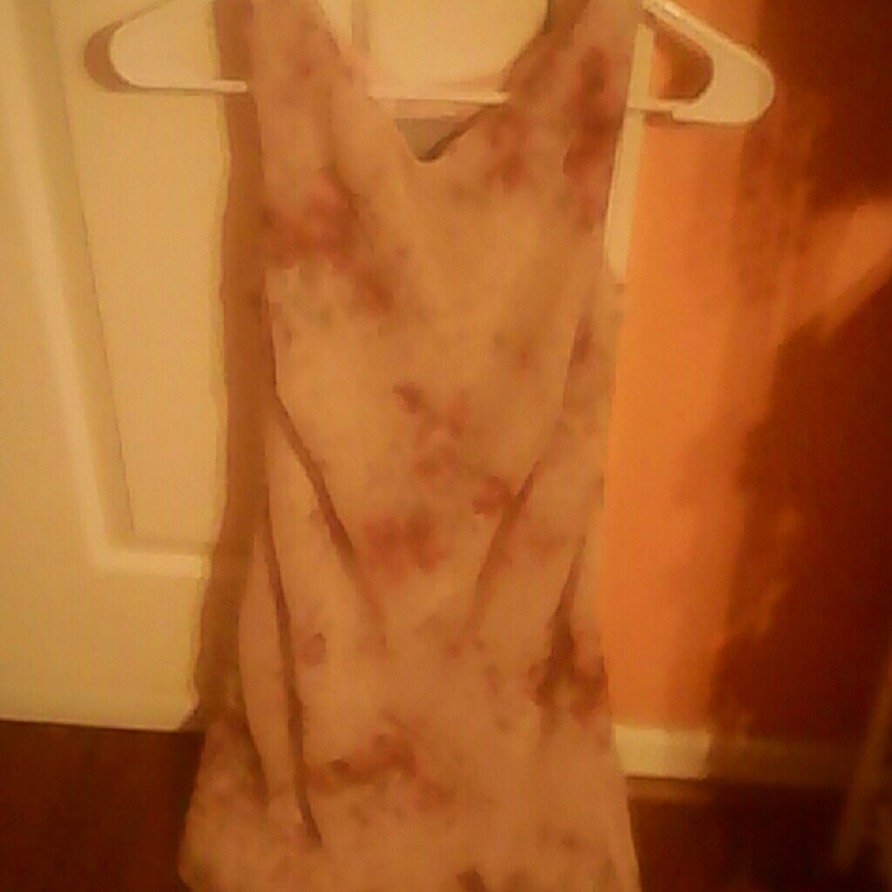 Floral print dress